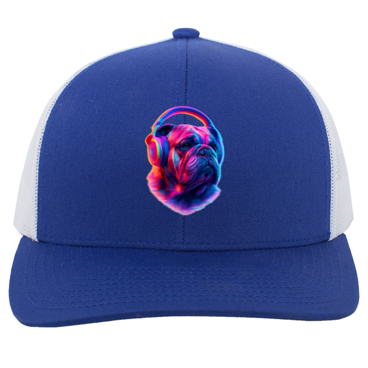 104C Trucker Snap Back - Royal/White