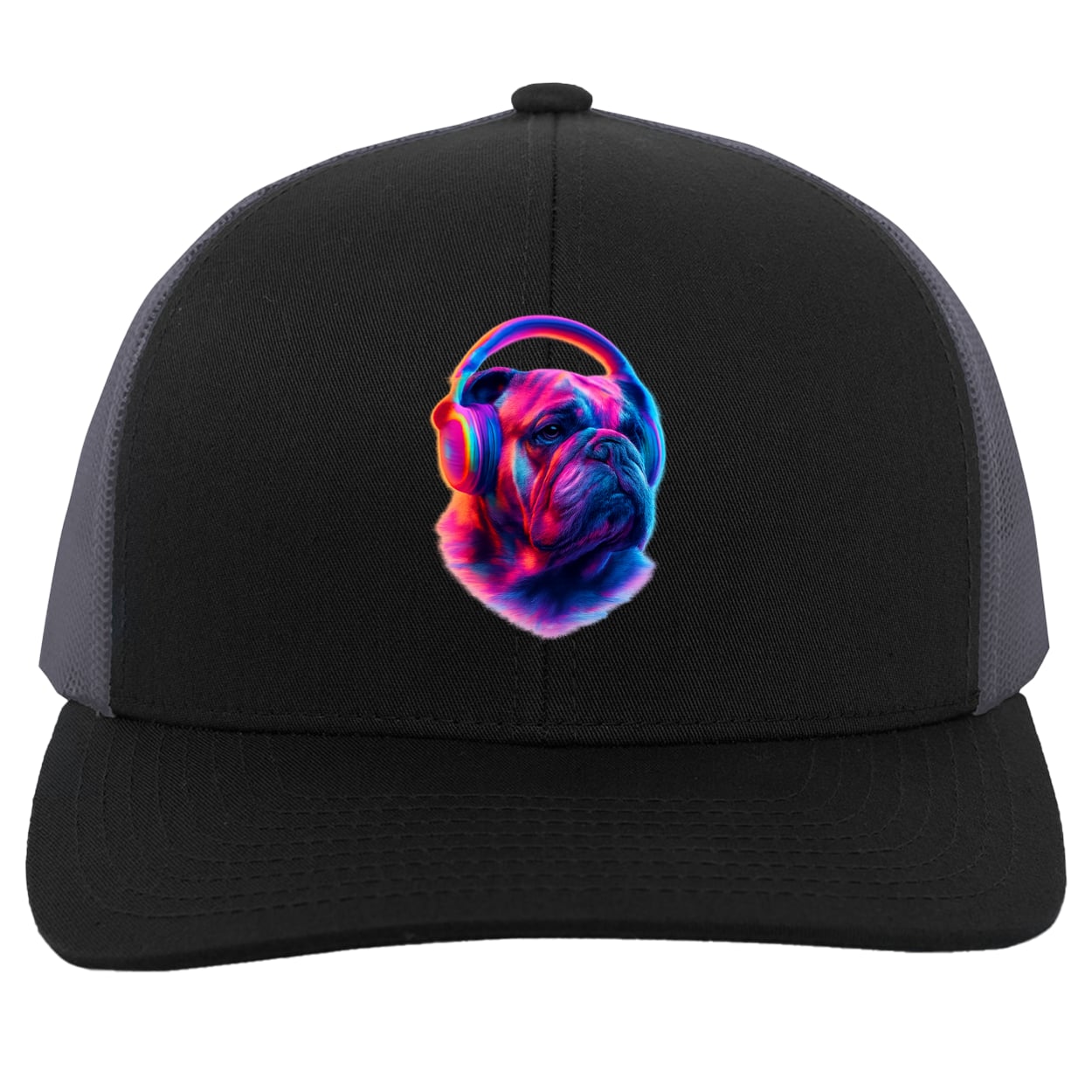 104C Trucker Snap Back - Black/Graphite