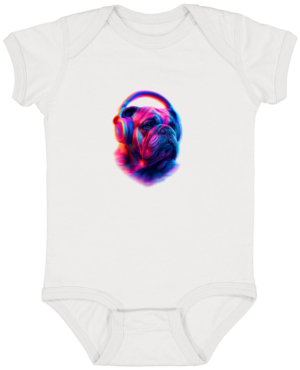 4424 Infant Fine Jersey Bodysuit - White