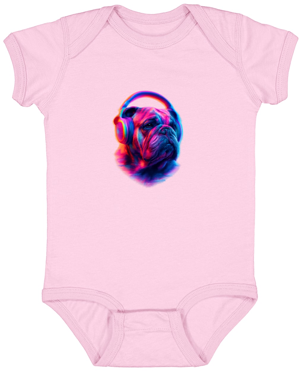4424 Infant Fine Jersey Bodysuit - Pink
