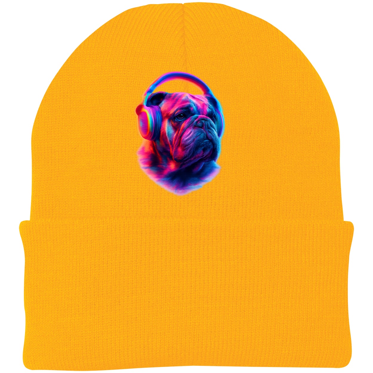 CP90 Port & Company Knit Beanie - Athletic Gold