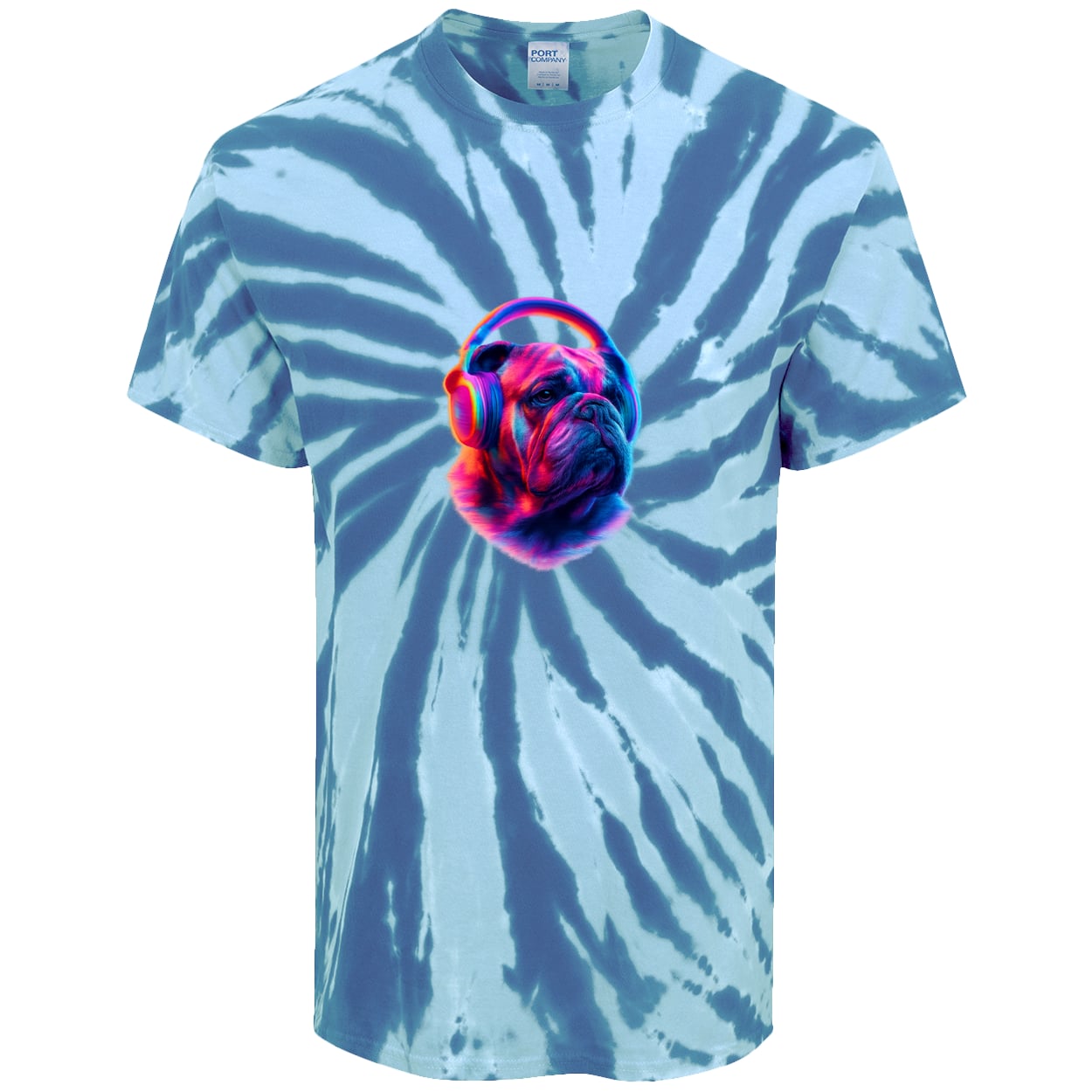 PC147 Port & Company Tie-Dye Tee - Royal