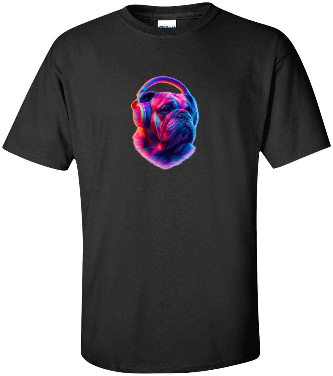 G200T Gildan Mens Tall Ultra Cotton Tee - Black