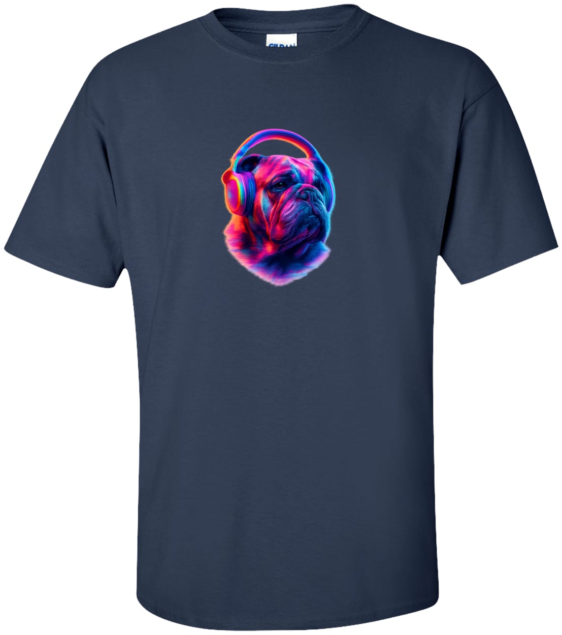 G200T Gildan Mens Tall Ultra Cotton Tee - Navy
