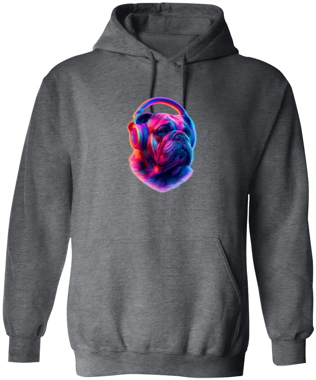 G185 Gildan Pullover Hoodie - Dark Heather