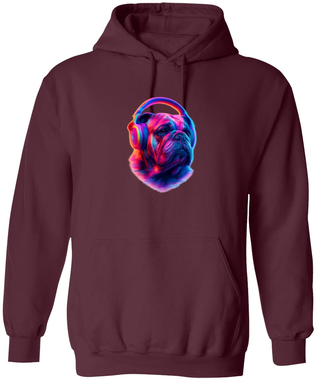 G185 Gildan Pullover Hoodie - Maroon