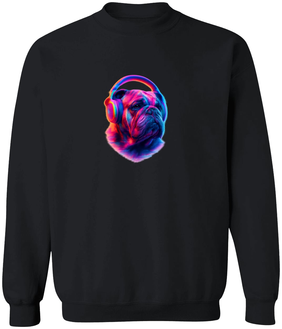G180 Gildan Crewneck Pullover Sweatshirt - Black