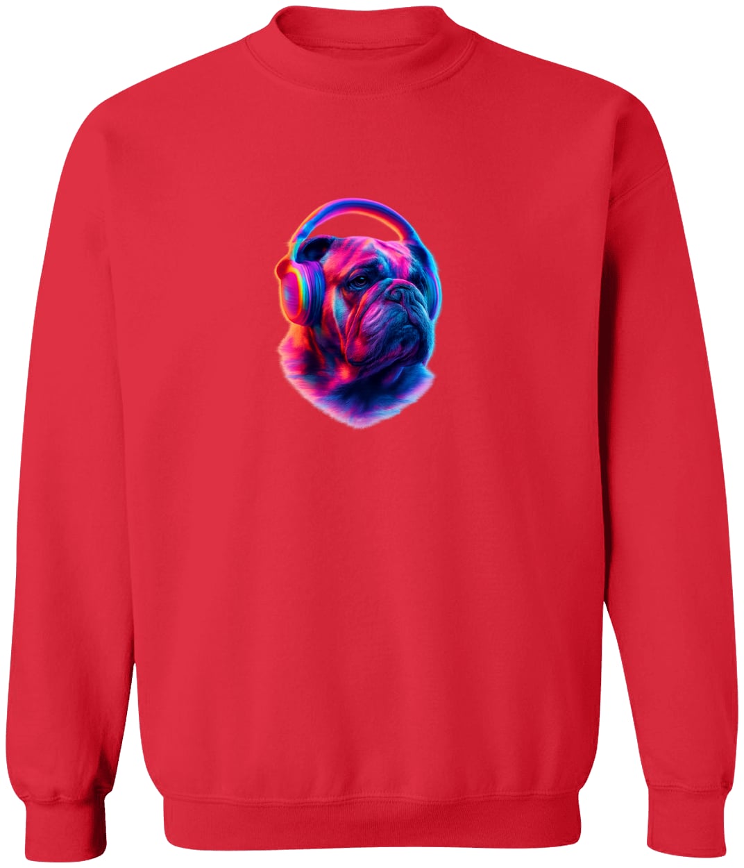 G180 Gildan Crewneck Pullover Sweatshirt - Red