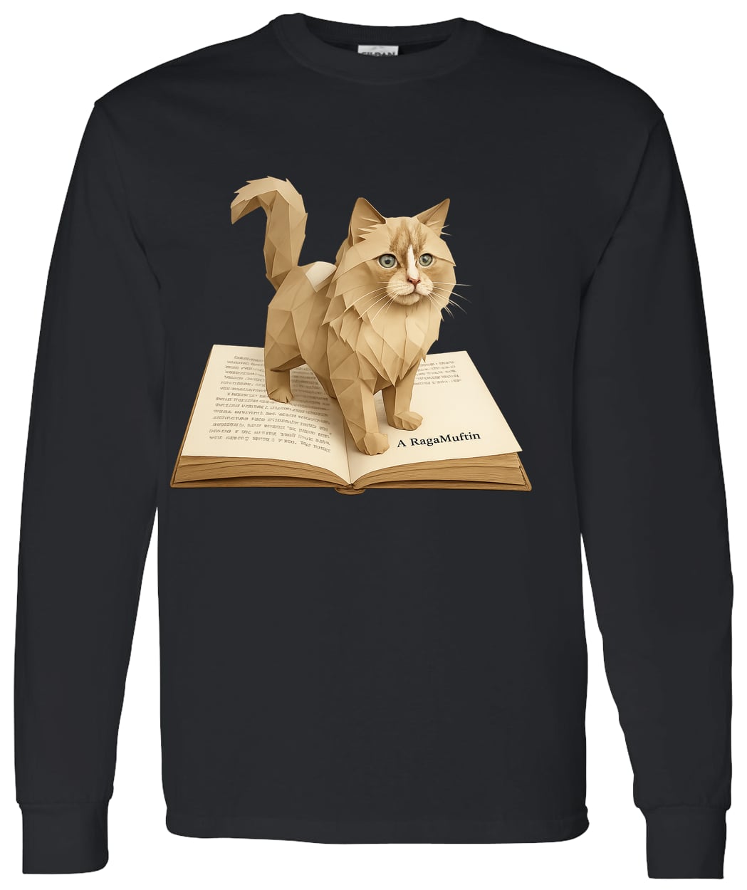 G540 LS T-Shirt 5.3 oz. - Black