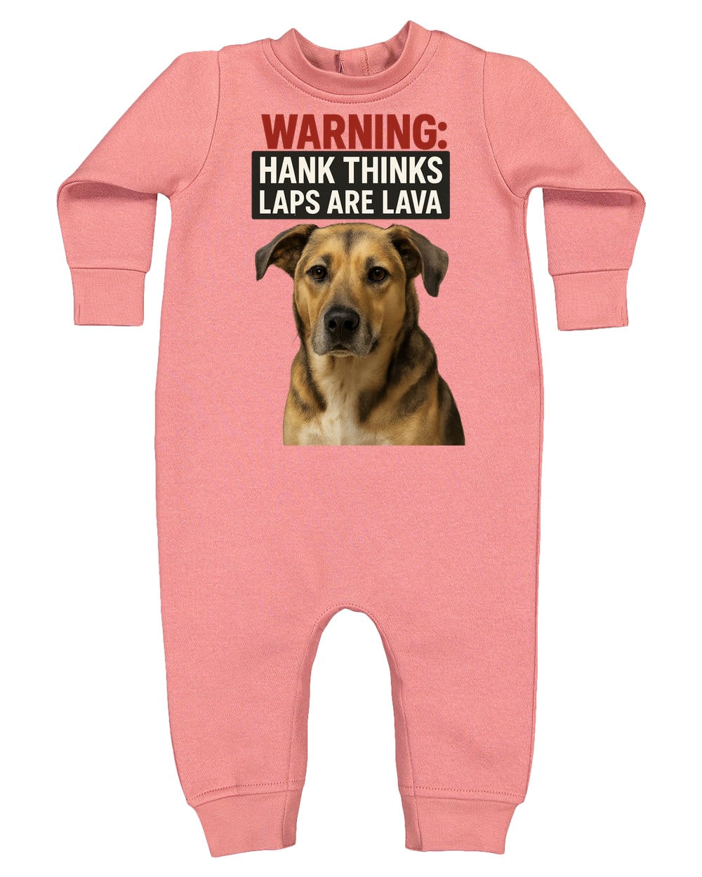 4447 Rabbit Skins Infant Fleece One-Piece Bodysuit - Mauvelous