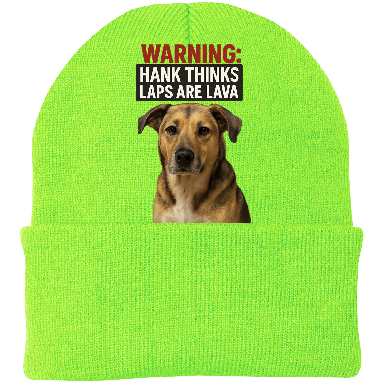 CP90 Port & Company Knit Beanie - Neon Green