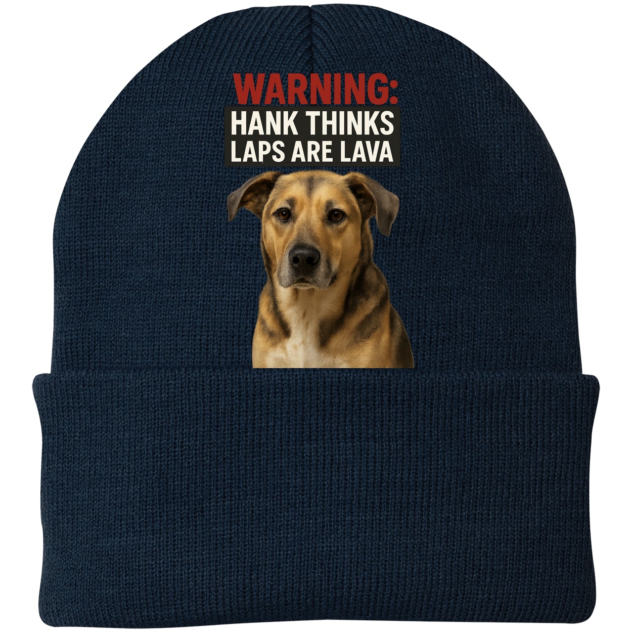 CP90 Port & Company Knit Beanie - Navy