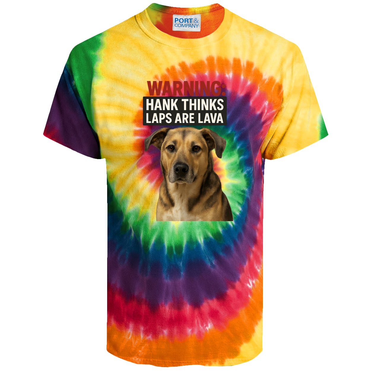 PC147 Port & Company Tie-Dye Tee - Rainbow