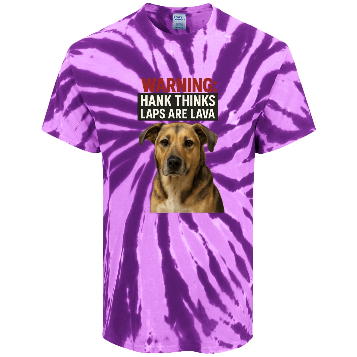 PC147 Port & Company Tie-Dye Tee - Purple
