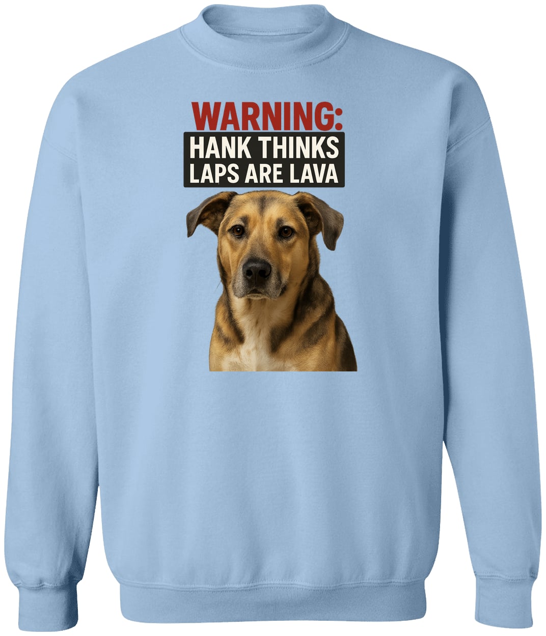 G180 Gildan Crewneck Pullover Sweatshirt - Light Blue