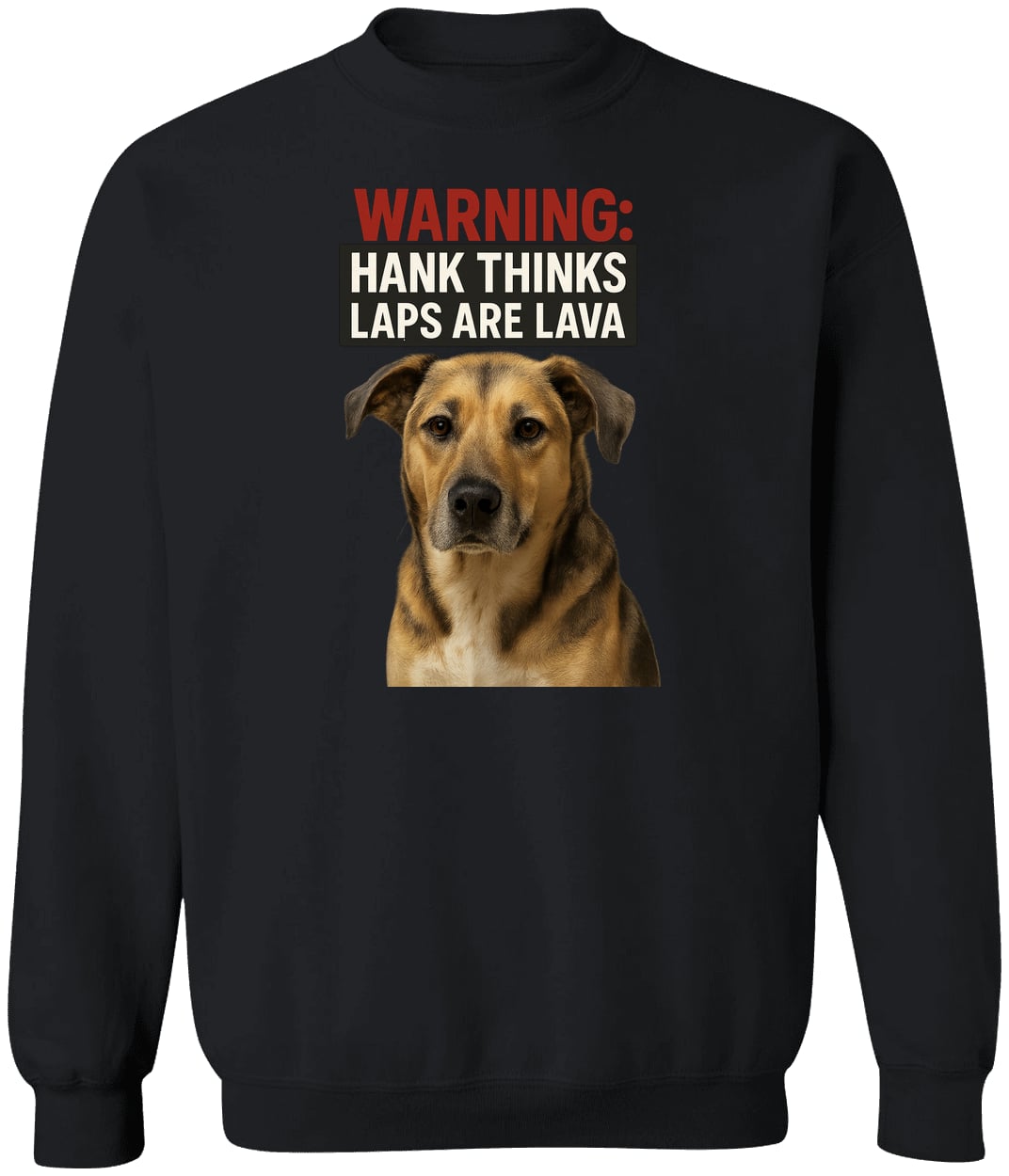 G180 Gildan Crewneck Pullover Sweatshirt - Black