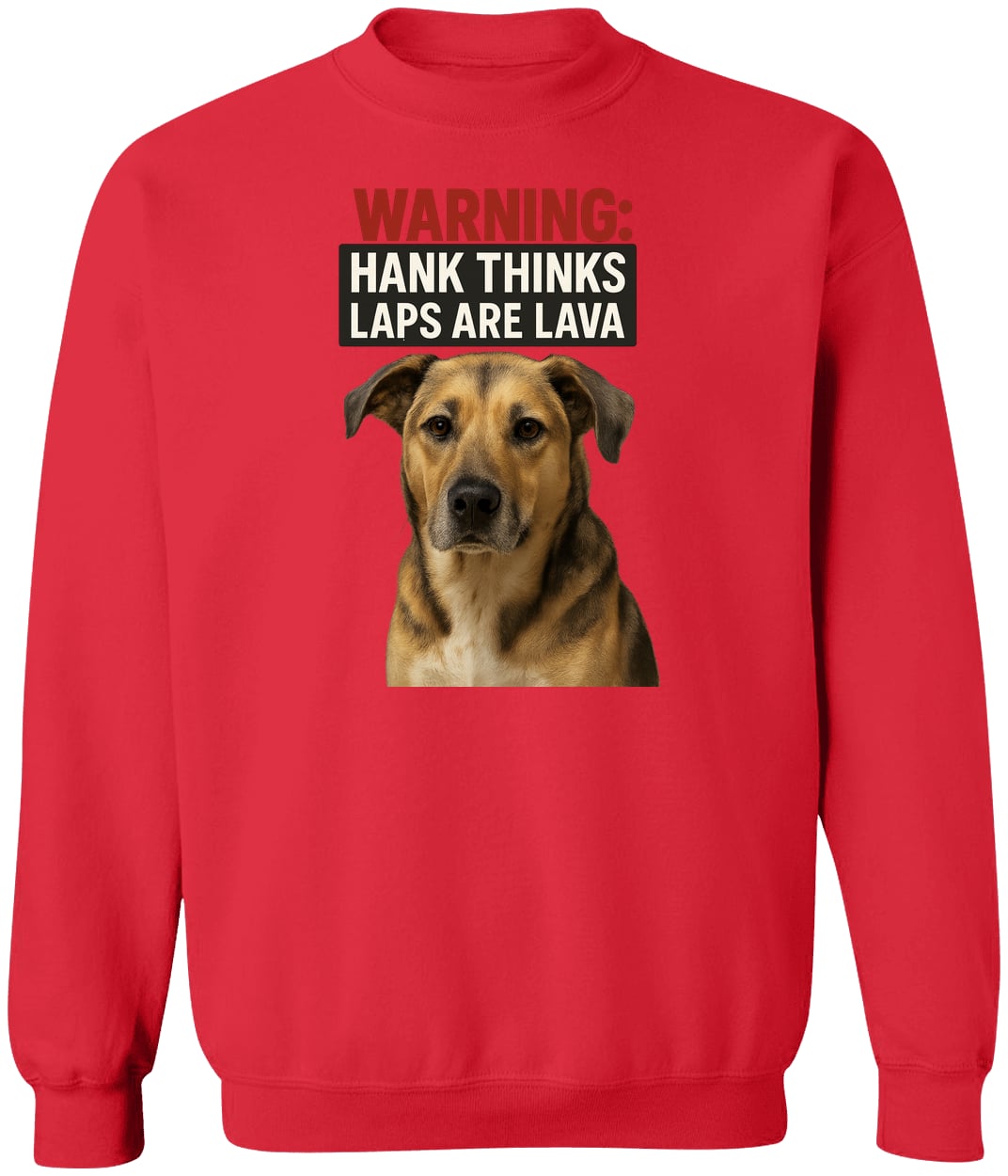 G180 Gildan Crewneck Pullover Sweatshirt - Red