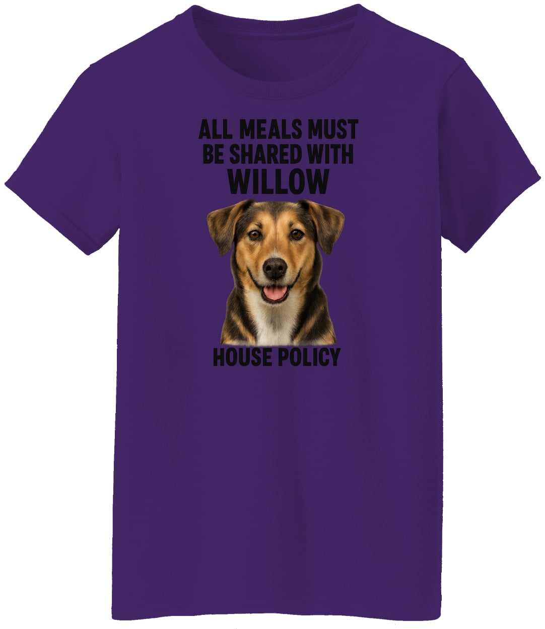 G500L Ladies' 5.3 oz. T-Shirt - Purple