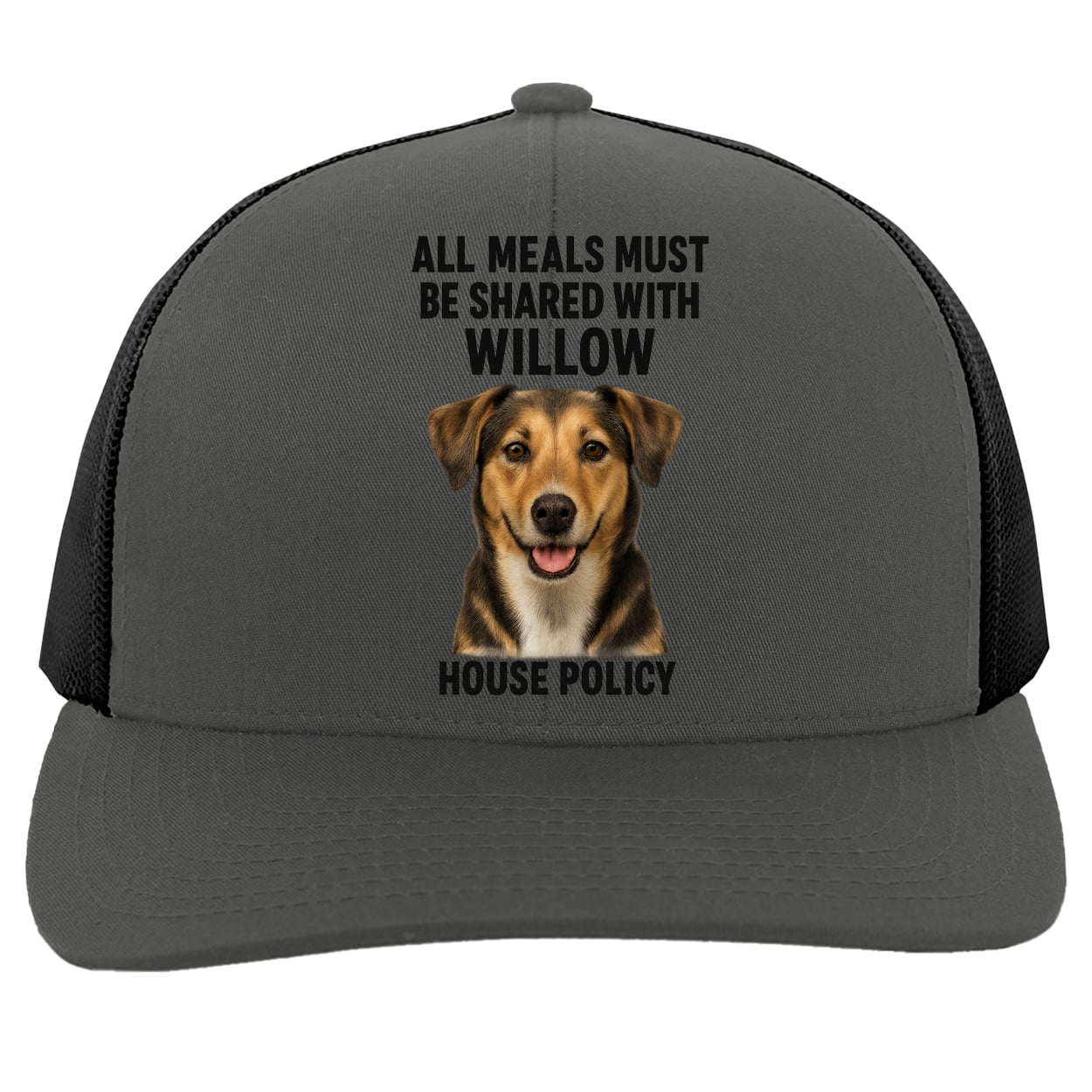 104C Trucker Snap Back - Graphite/Black