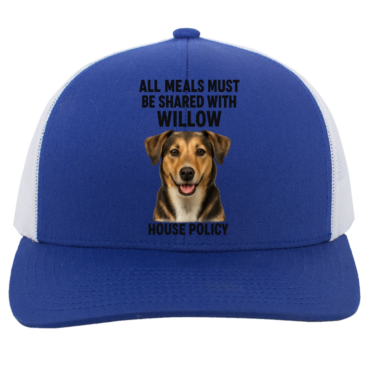 104C Trucker Snap Back - Royal/White