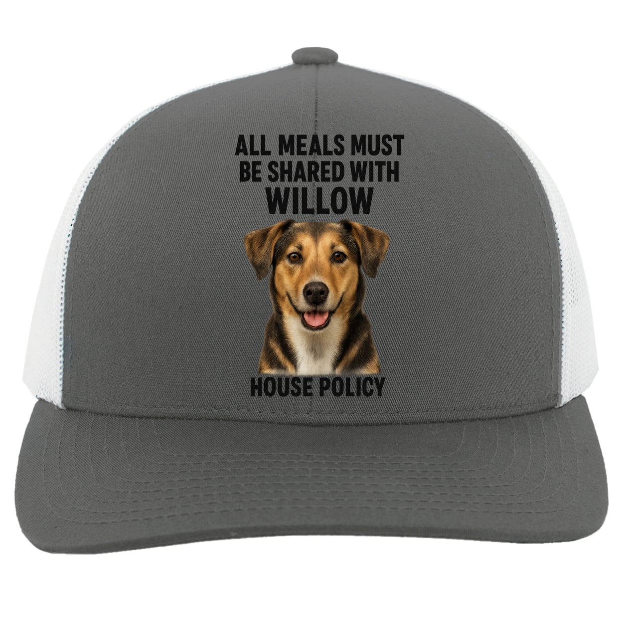 104C Trucker Snap Back - Graphite/White