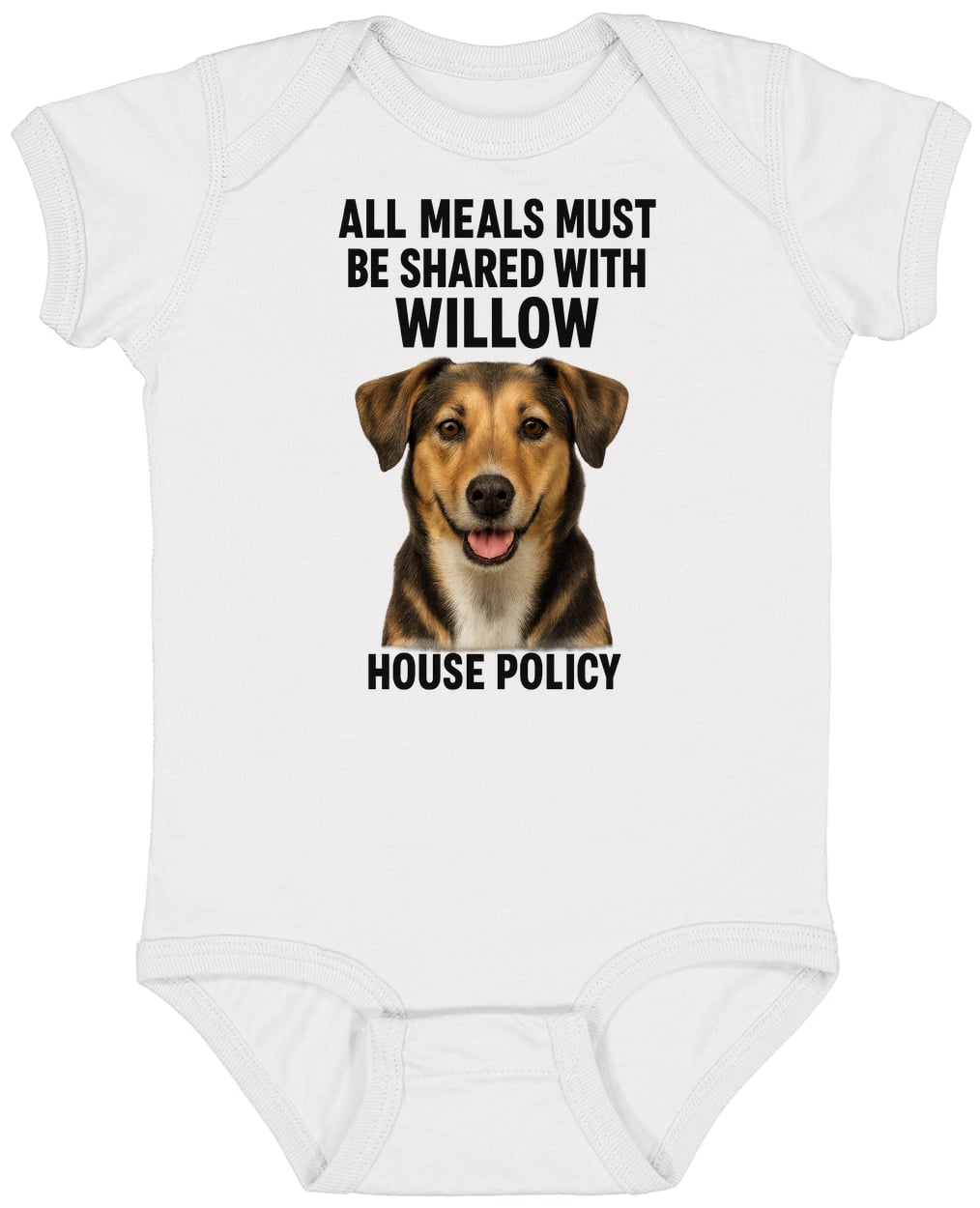 4424 Infant Fine Jersey Bodysuit - White