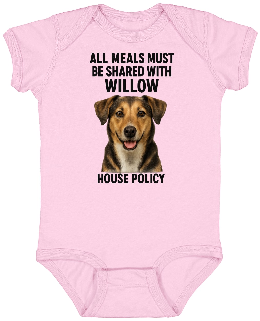4424 Infant Fine Jersey Bodysuit - Pink