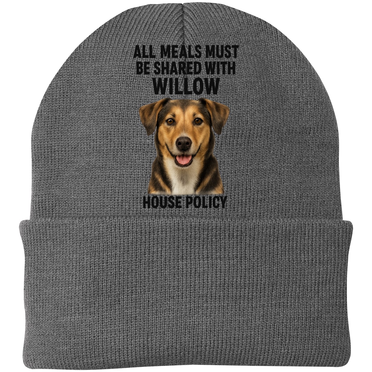 CP90 Port & Company Knit Beanie - Athletic Oxford