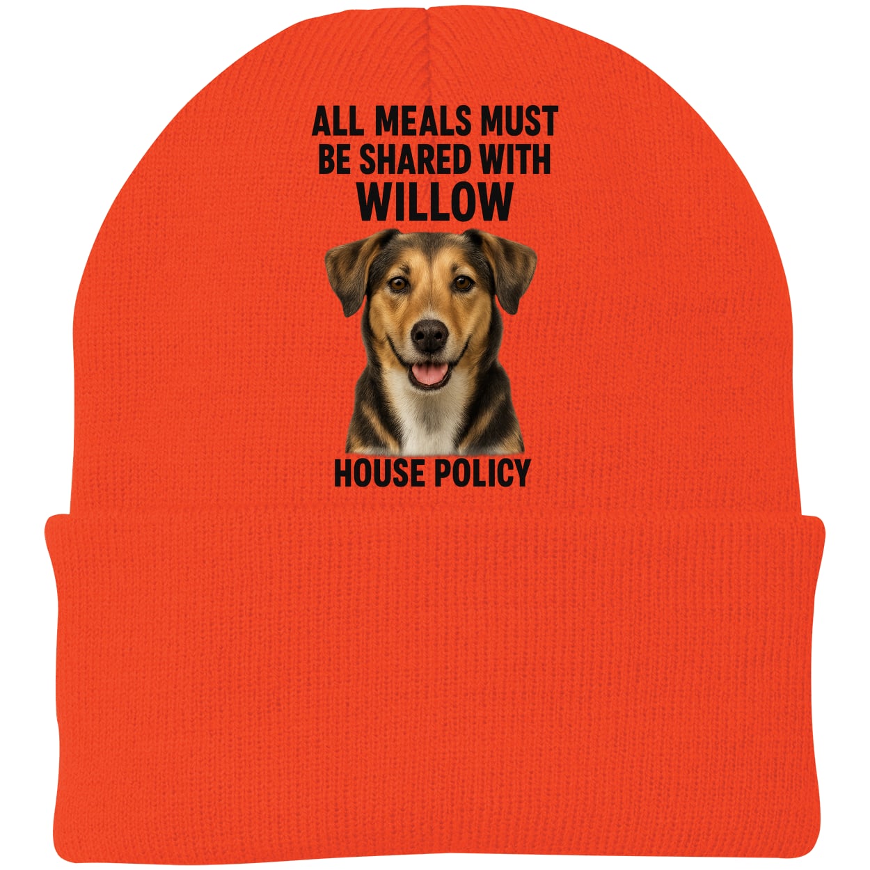 CP90 Port & Company Knit Beanie - Athletic Orange