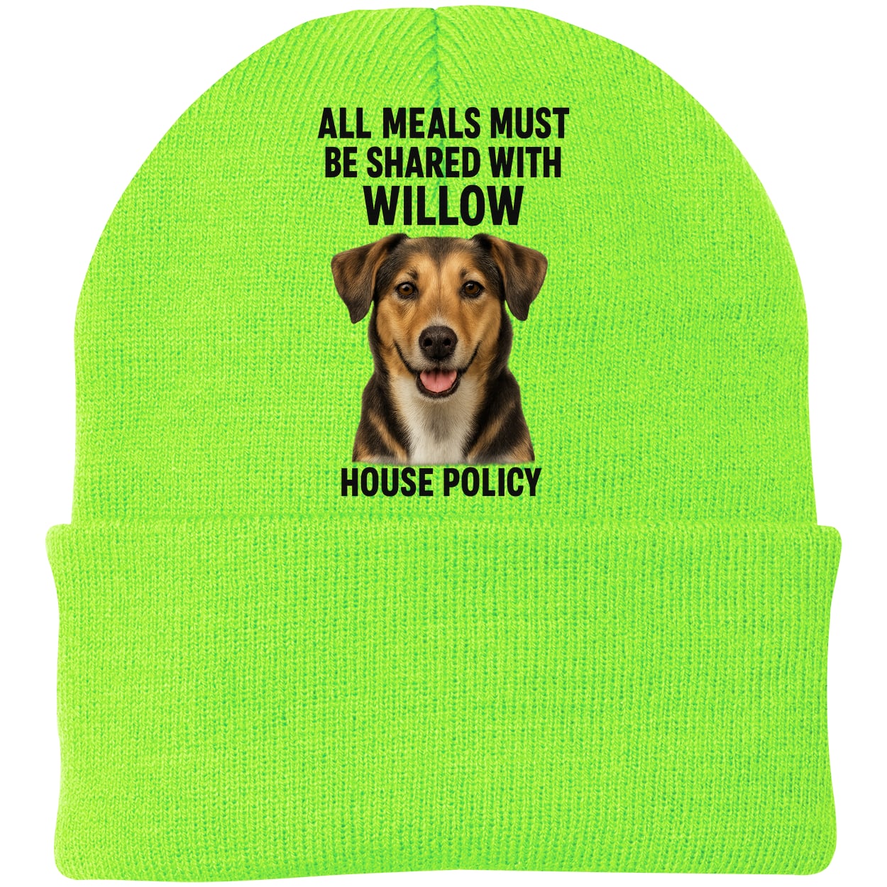 CP90 Port & Company Knit Beanie - Neon Green