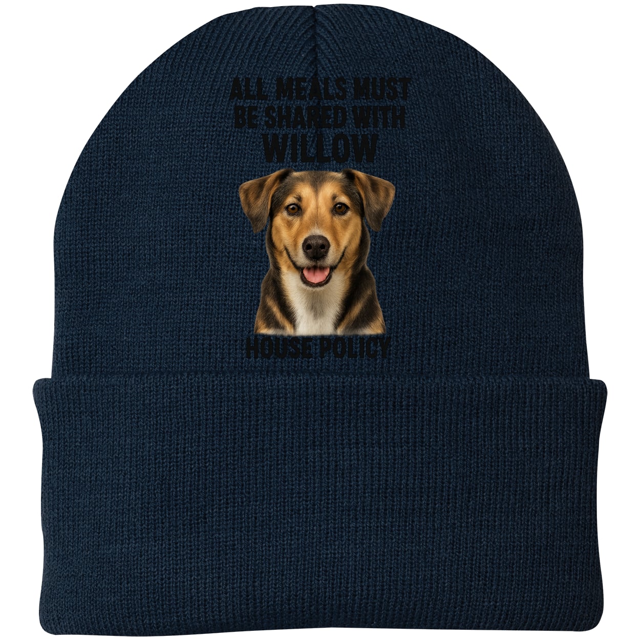 CP90 Port & Company Knit Beanie - Navy