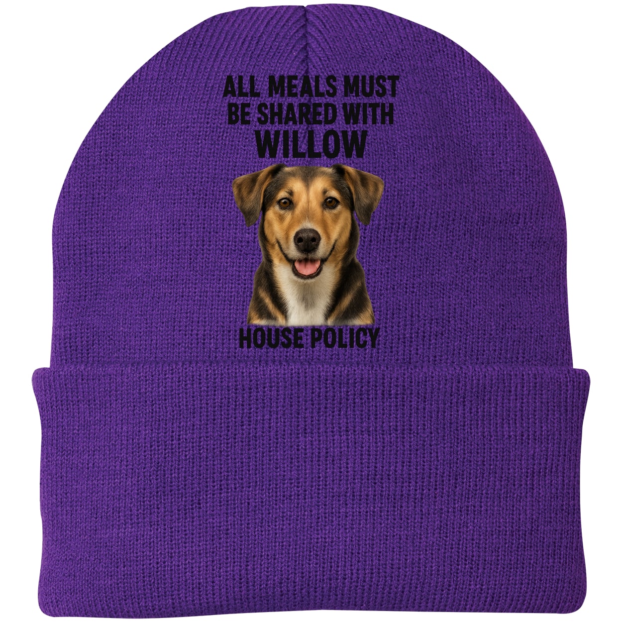 CP90 Port & Company Knit Beanie - Athletic Purple