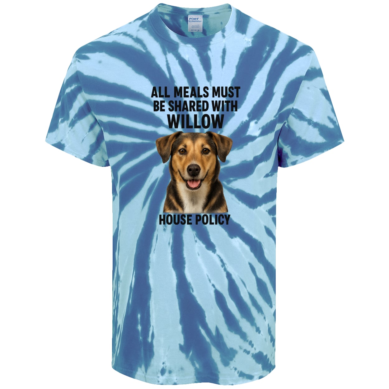 PC147 Port & Company Tie-Dye Tee - Royal