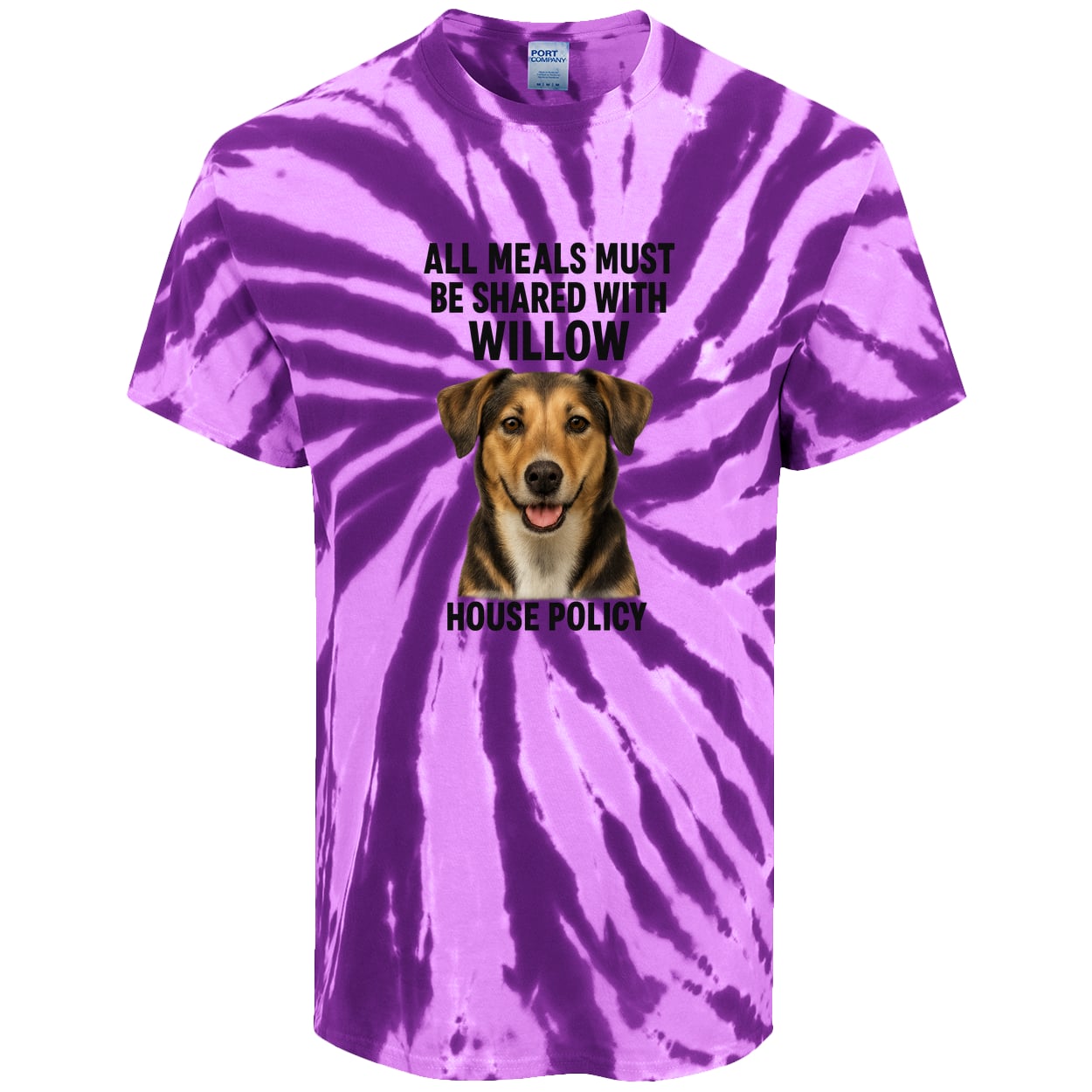 PC147 Port & Company Tie-Dye Tee - Purple