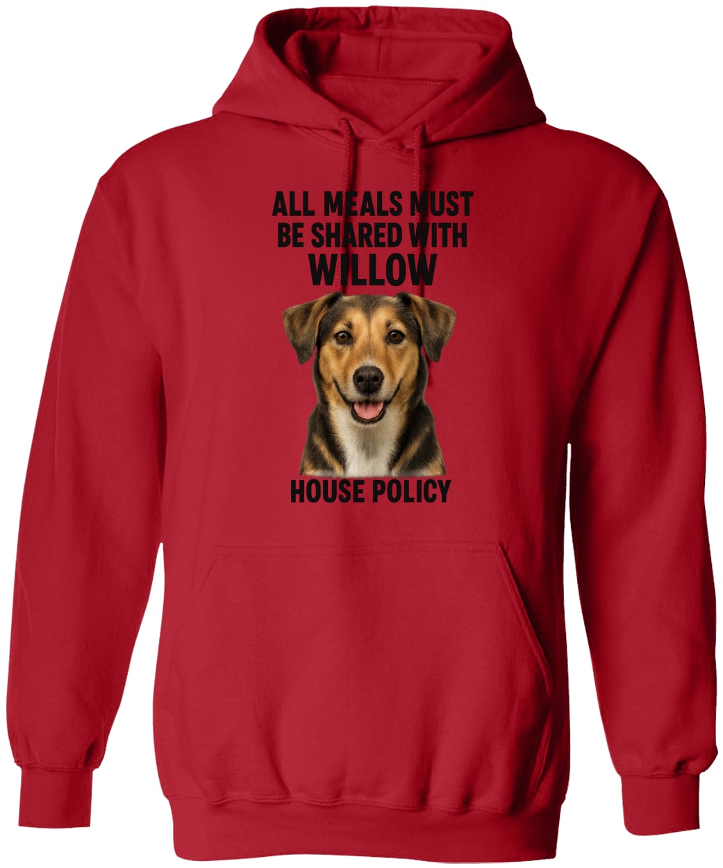 G185 Gildan Pullover Hoodie - Red