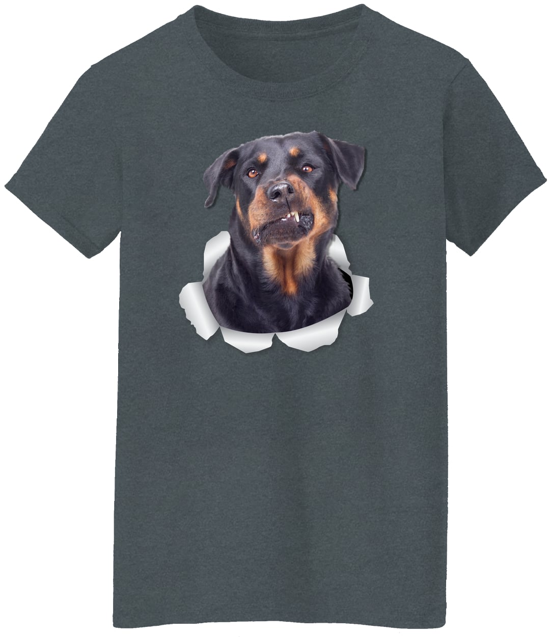 G500L Ladies' 5.3 oz. T-Shirt - Dark Heather
