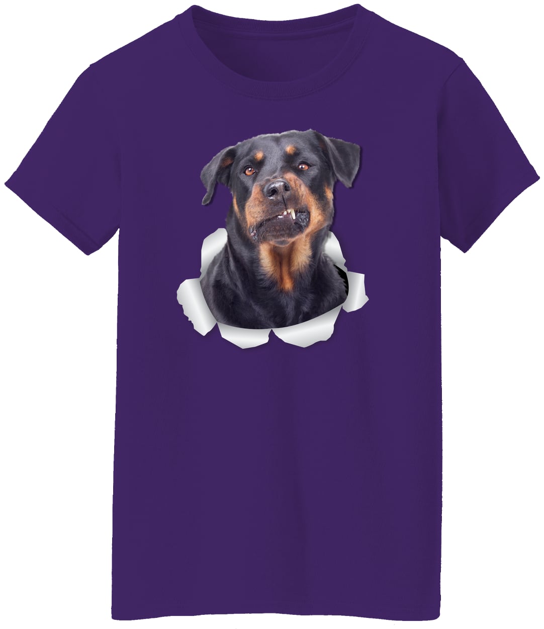 G500L Ladies' 5.3 oz. T-Shirt - Purple