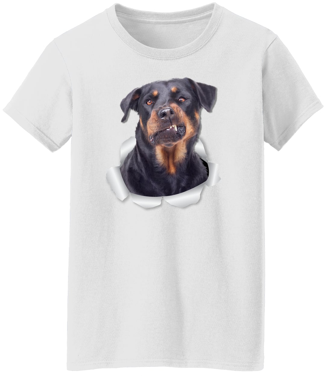 G500L Ladies' 5.3 oz. T-Shirt - White
