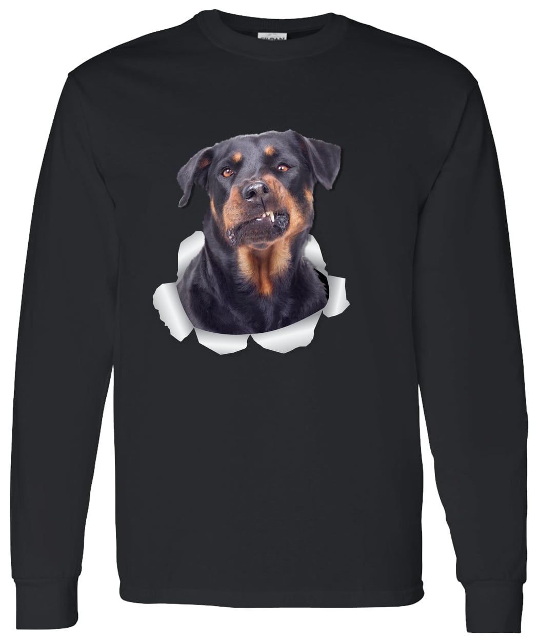 G540 LS T-Shirt 5.3 oz. - Black