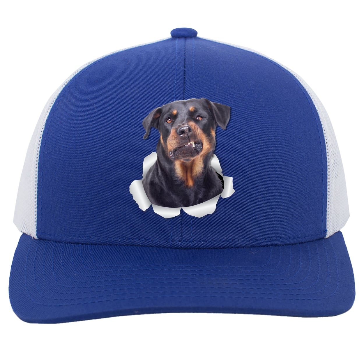 104C Trucker Snap Back - Royal/White