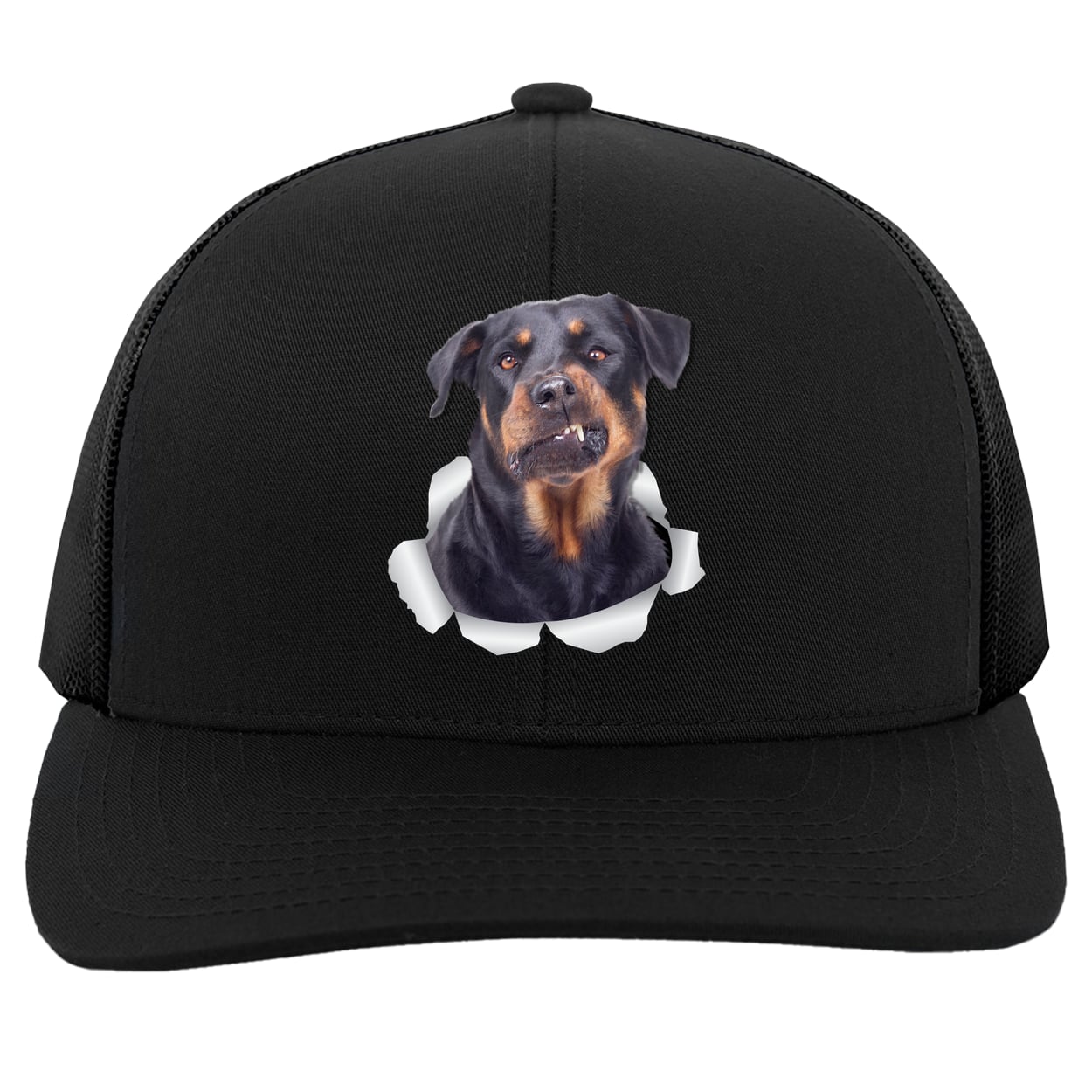 104C Trucker Snap Back - Black