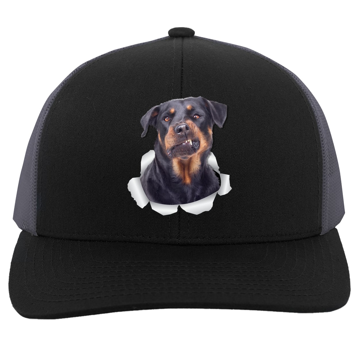 104C Trucker Snap Back - Black/Graphite