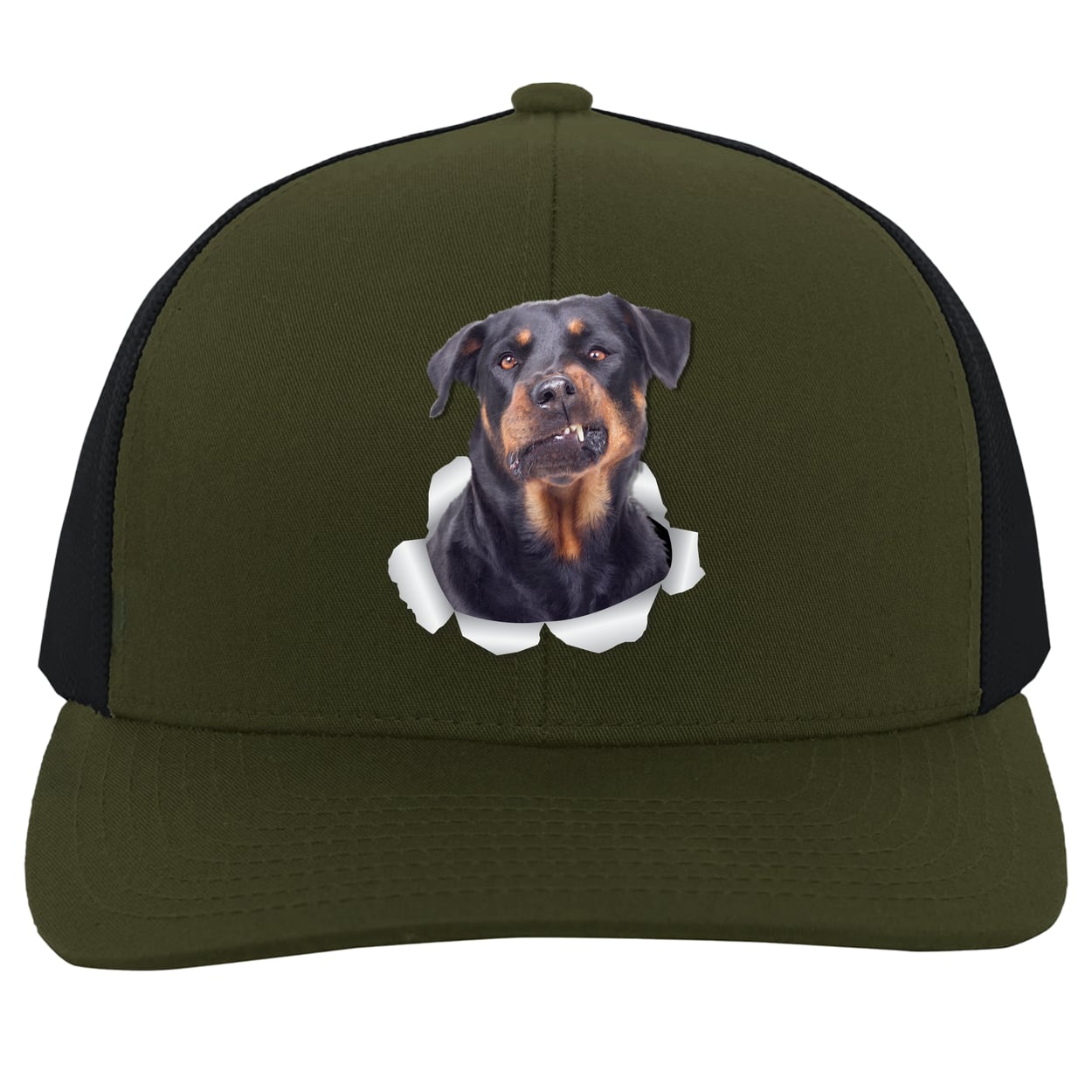 104C Trucker Snap Back - Moss/Charcoal