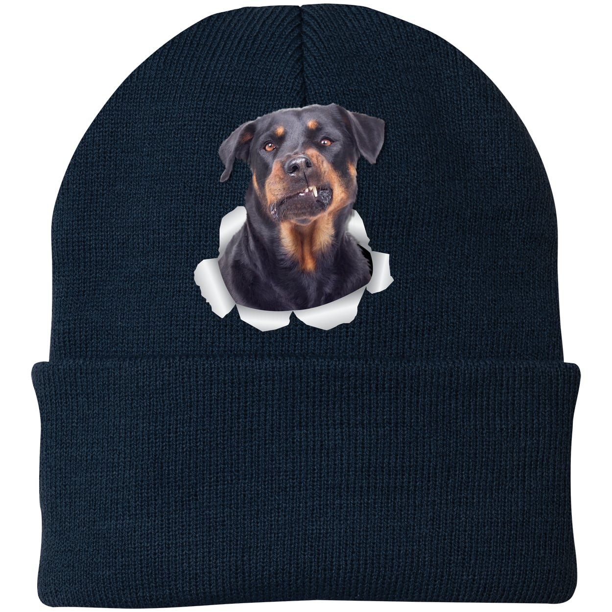 CP90 Port & Company Knit Beanie - Navy