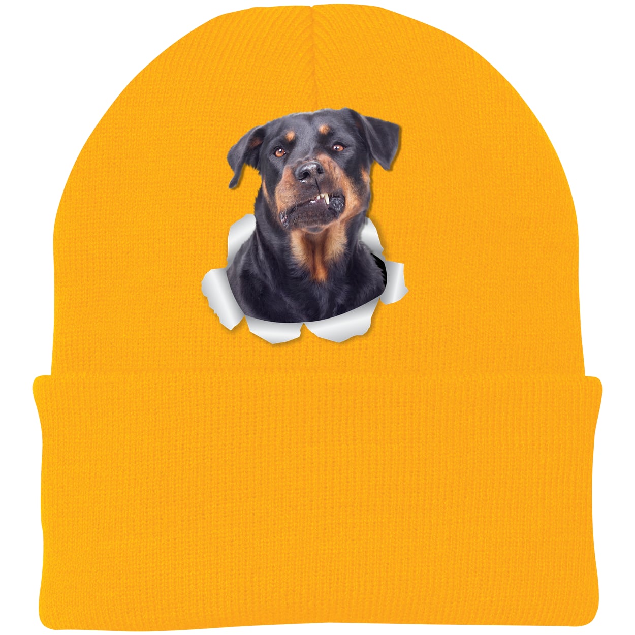 CP90 Port & Company Knit Beanie - Athletic Gold