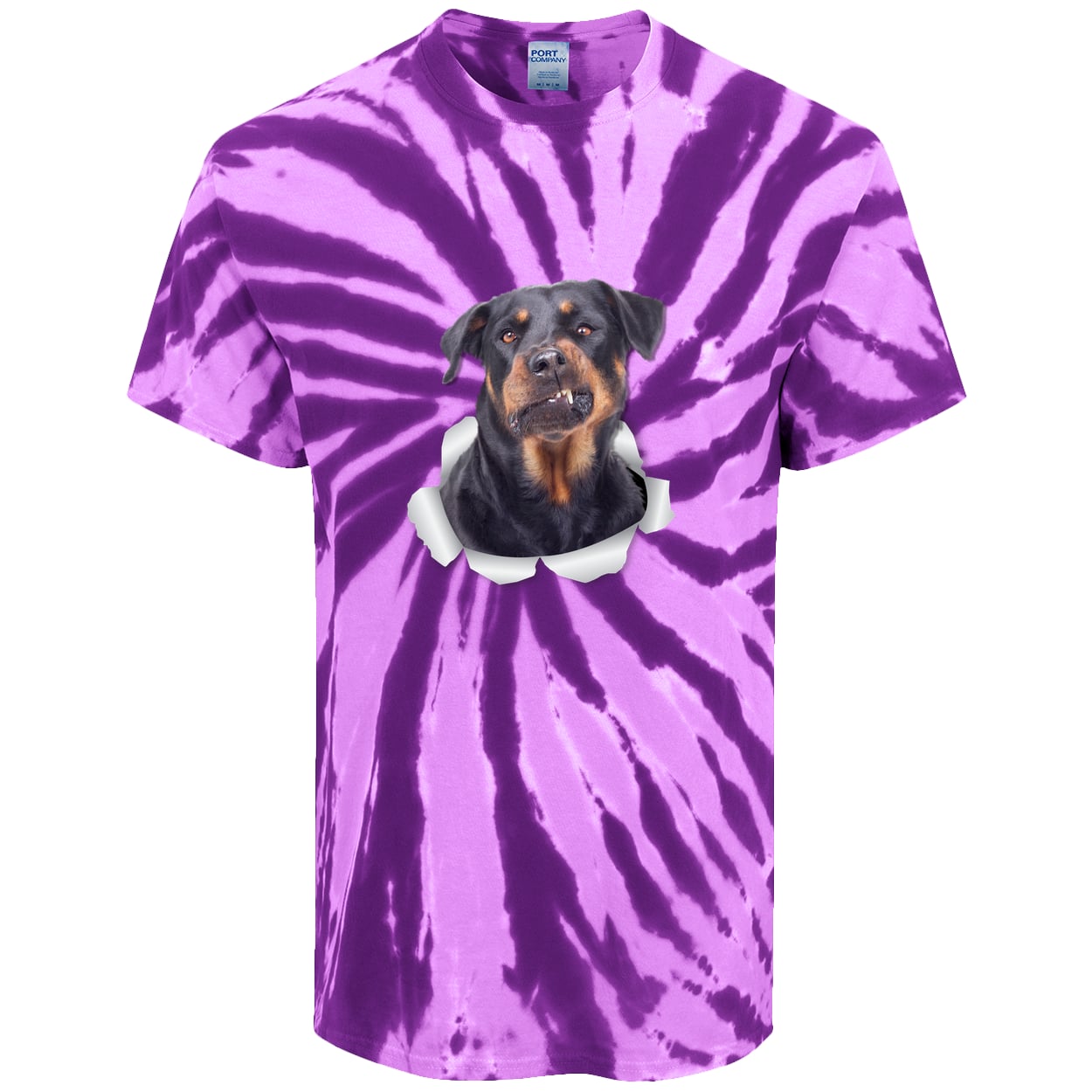 PC147 Port & Company Tie-Dye Tee - Purple