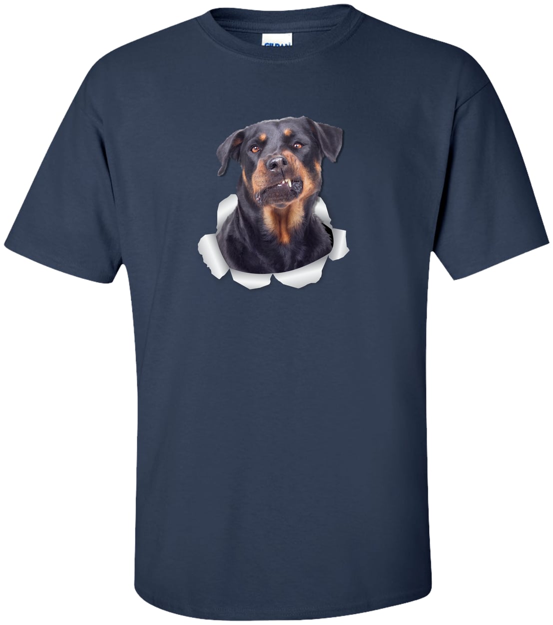 G200T Gildan Mens Tall Ultra Cotton Tee - Navy