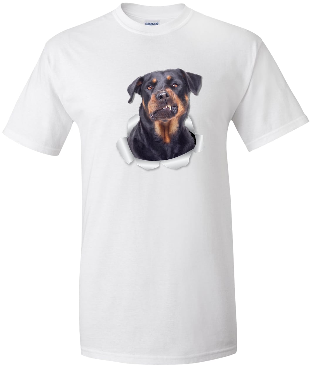 G200T Gildan Mens Tall Ultra Cotton Tee - White
