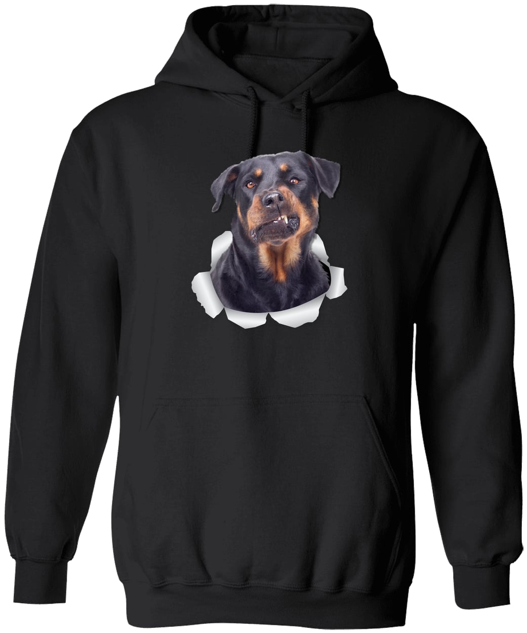 G185 Gildan Pullover Hoodie - Black