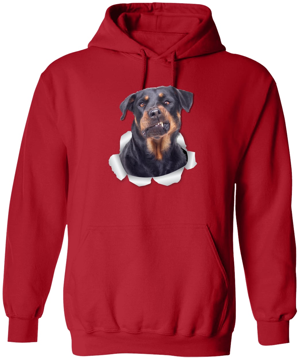 G185 Gildan Pullover Hoodie - Red
